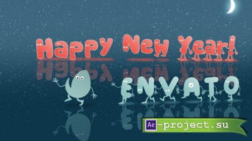 Videohive - Christmas & New Year Opener Cartoon - 13862123 - Project for After Effects