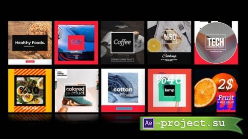 Videohive - Instagram Product Posts - 28983349 - Project for After Effects