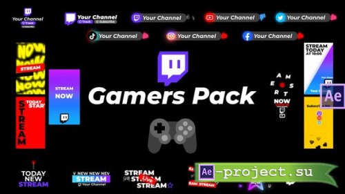 Videohive - Gamers Pack - 29299285 - Project for After Effects