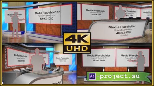 Videohive - Virtual Studio Set - S02 - 29502964 - Project for After Effects