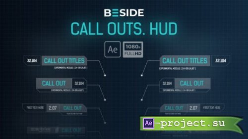 Videohive - Call Outs HUD - 23163543 - Project for After Effects