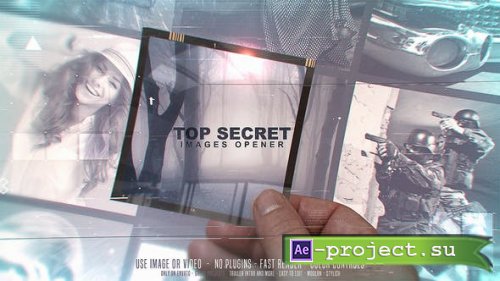 Videohive - Top Secret Images Opener - 26144700 - Project for After Effects