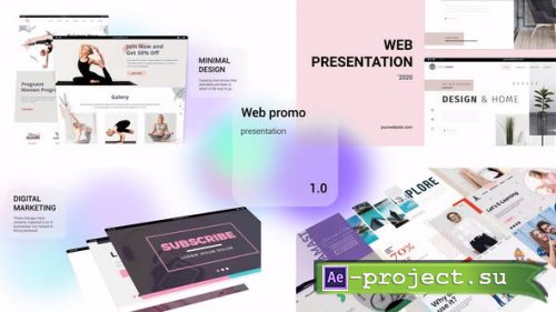 Videohive - Web Promo Minimal Transparency - 29506750 - Project for After Effects