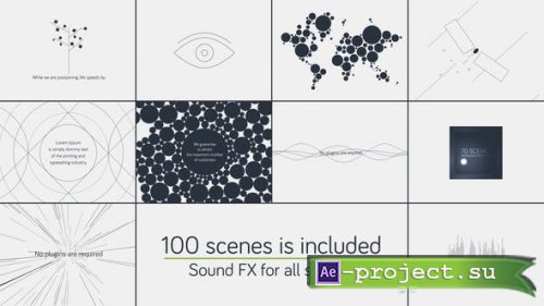 Videohive - Minimalistic Presentation Pack - 20900287 - Project for After Effects