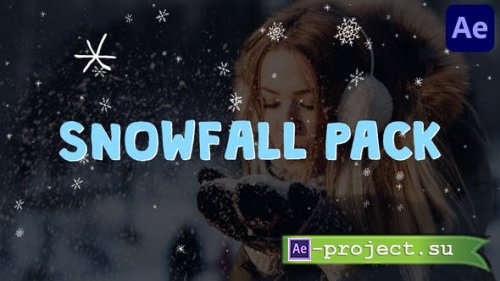 Videohive - Cartoon Snowfall | After Effects - 29516083 - After Effects Project & Script