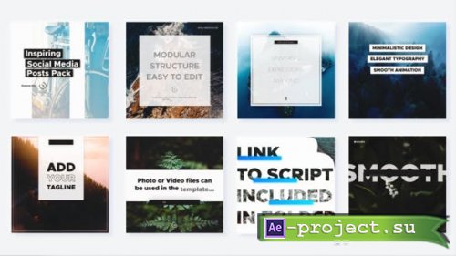 Videohive - Social Media Posts Pack - 26805370 - Project for After Effects