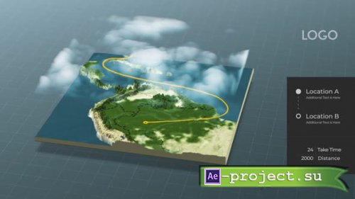 Videohive - World Map Connector - 29504986 - Project for After Effects
