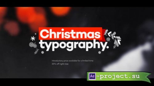 Videohive - Christmas is - 25107424 - Project for After Effects