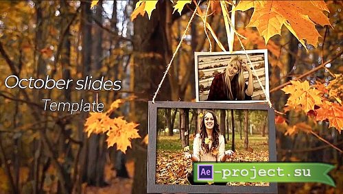 Autumn Forest Slideshow 856961 - Project for After Effects
