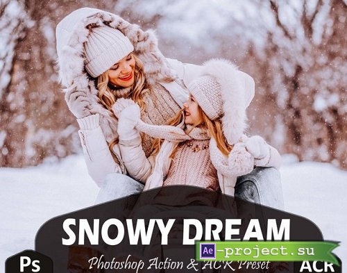 10 Snowy Dream Photoshop Actions and ACR
