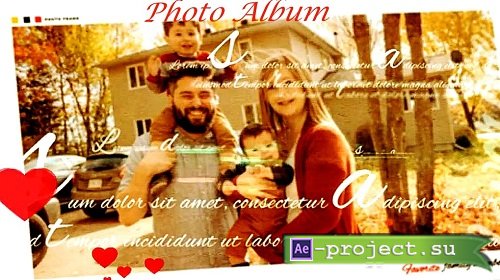 Photo Album Slideshow 862723 - Project for After Effects