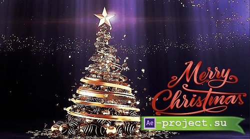 Christmas Golden Opener 873169 - Project for After Effects