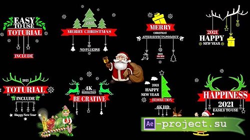 Christmas Titles 884407 - Project for After Effects
