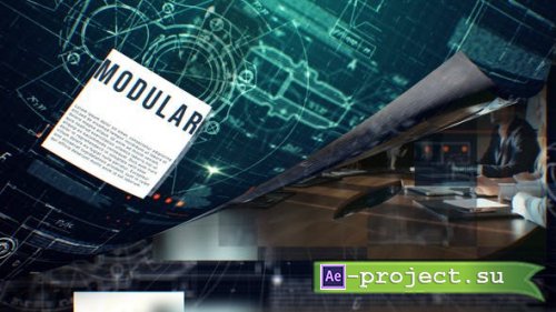 Videohive - Blueprint Tech Slideshow - 23634358 - Project for After Effects