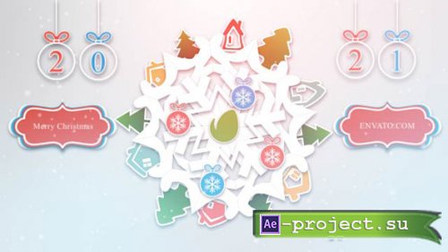 Videohive - Paper Christmas - 6457308 - Project for After Effects