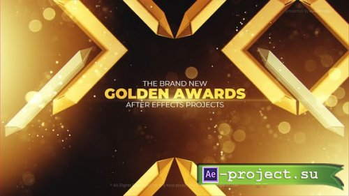 VideoHive - Gold Awards Opener - 29573176 - Project for After Effects