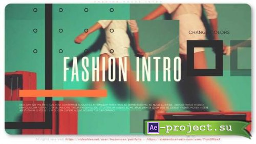 Videohive - Fashion House Intro - 29572928 - Project for After Effects