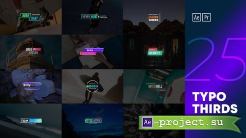 Videohive - Lower Third Titles Pack - 28830304 - Premiere Pro & After Effects Templates