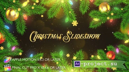 Videohive - Christmas Celebration Slideshow - Apple Motion - Project For Final Cut & Apple Motion
