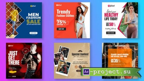 Videohive - Fashion Promo Instagram Post V27 - 29571258 - Project for After Effects