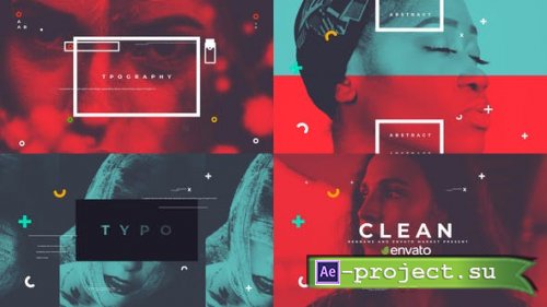 Videohive - Clean Typo Opener - 29252740 - Project for After Effects