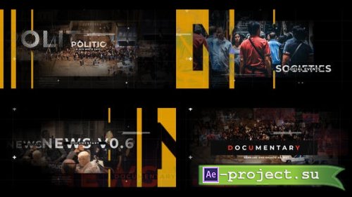Videohive - Documentary News Opener - 29294140 - Project for After Effects
