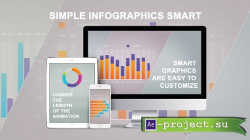 Videohive - Simple infographics smart - 23714068 - Project for After Effects