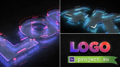 Videohive - Digital 3D Logo Reveal - 28917041 - Project for After Effects