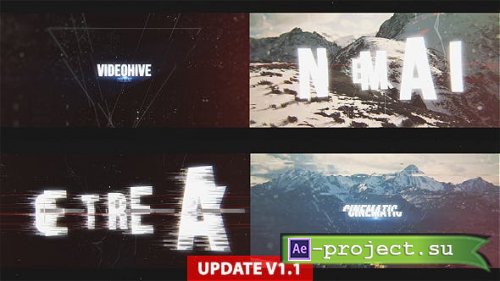 Videohive - Epic Glitch Titles Trailer - 13574387 - Project for After Effects