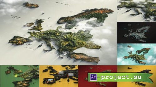 Videohive - Europe Map - 29533671 - Project for After Effects