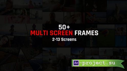 Videohive - Multi Screen Frames Pack - 29641457 - Project for After Effects
