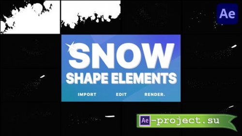 Videohive - Magic Snow Elements | After Effects - 29656728 - After Effects Project & Script