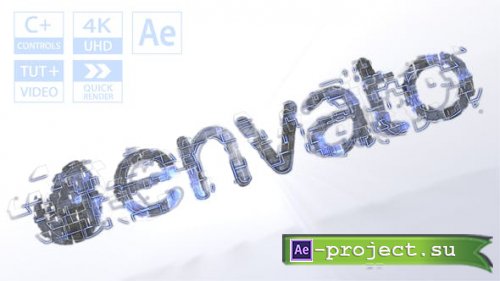 Videohive - Crypto Tech Logo Reveal - 29596639 - Project for After Effects
