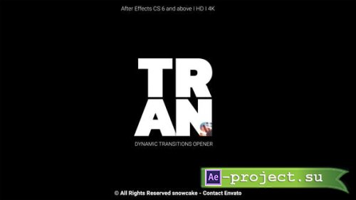 Videohive - Dynamic Transitions Opener - 26366939 - Project for After Effects