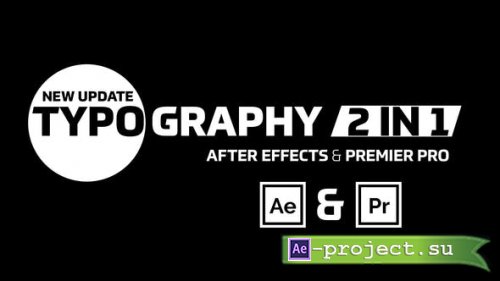 Videohive - Typography Text & Preset - 29535277 - Premiere Pro & After Effects Templates & Script