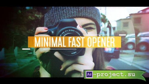 Videohive - Minimal Fast Opener - 21905086 - Project for After Effects