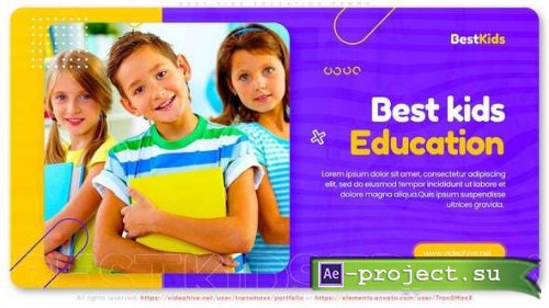 Videohive - Best Kids Education Promo - 29663602 - Project for After Effects