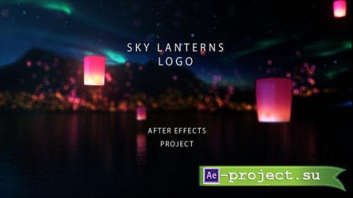 Videohive - Sky Lanterns Logo - 29692881 - Project for After Effects