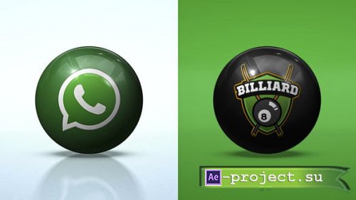 Videohive - Clean Rolling Ball Logo Reveal - 29699267 - Project for After Effects