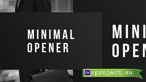 Videohive - Minimal Opener - Simple Promo - 21466409 - Project for After Effects