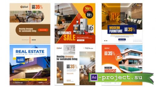 Videohive - Real Estate Promo Instagram Post V32 - 29661700 - Project for After Effects