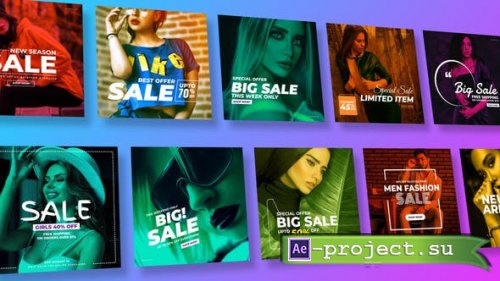Videohive - Fashion Promo Instagram Post - 29672813 - Project for After Effects