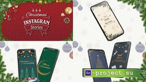 Videohive - Christmas Instagram Stories for After Effects - 29707215 - Project for After Effects