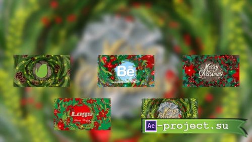 Videohive - Christmas Wreaths Reveal - 29691609 - Project for After Effects