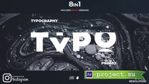 Videohive - New Typography Promo - 28915162 - Project for After Effects