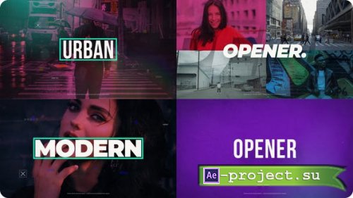 Videohive - Dynamic Urban Opener - 21881498 - Project for After Effects
