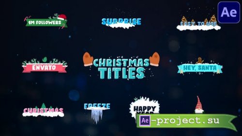 Videohive - Christmas Titles | After Effects - 29706941 - Project for After Effects