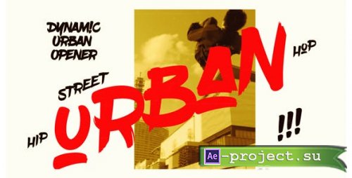 Videohive - Dynamic Urban Opener | Hip-Hop Intro - 19702435 - Project for After Effects