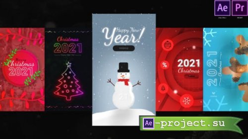 Videohive - Christmas Instagram Stories - 2971497 - Premiere Pro & After Effects Templates