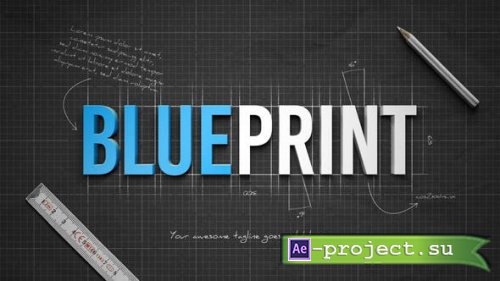 Videohive - Blueprint Reveal - 23514742 - Project for After Effects